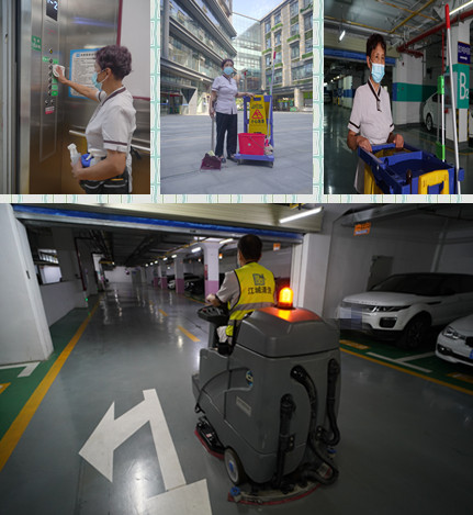 武漢天街日常保潔—江城清洗