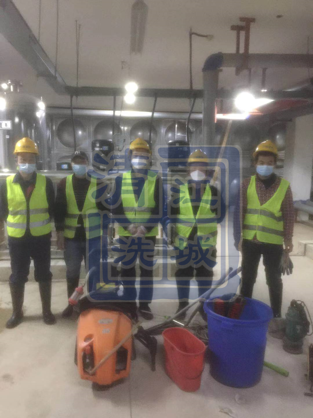 小麥籃球學校—水箱清洗